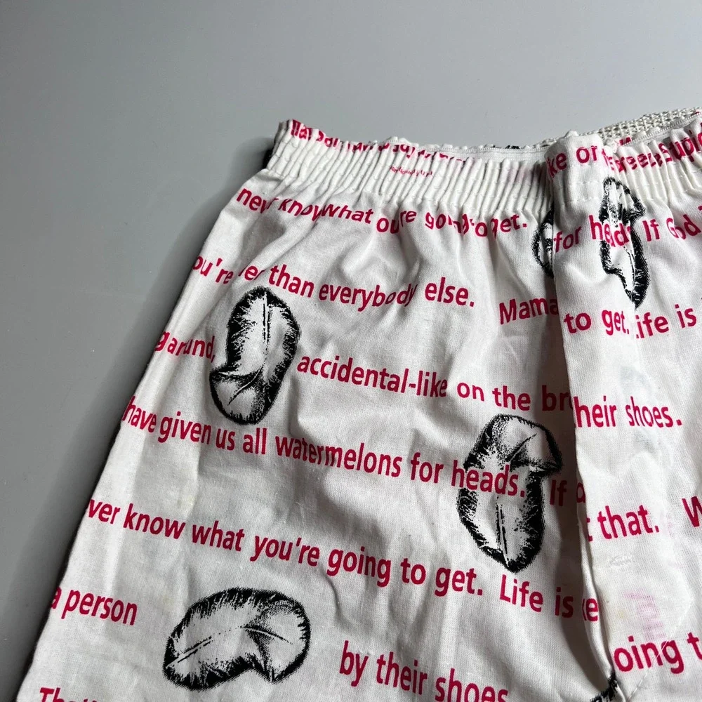 Vintage‎ 1994 Forrest Gump Boxers Too Cool Movie Promo Quotes Mens Large NWT
